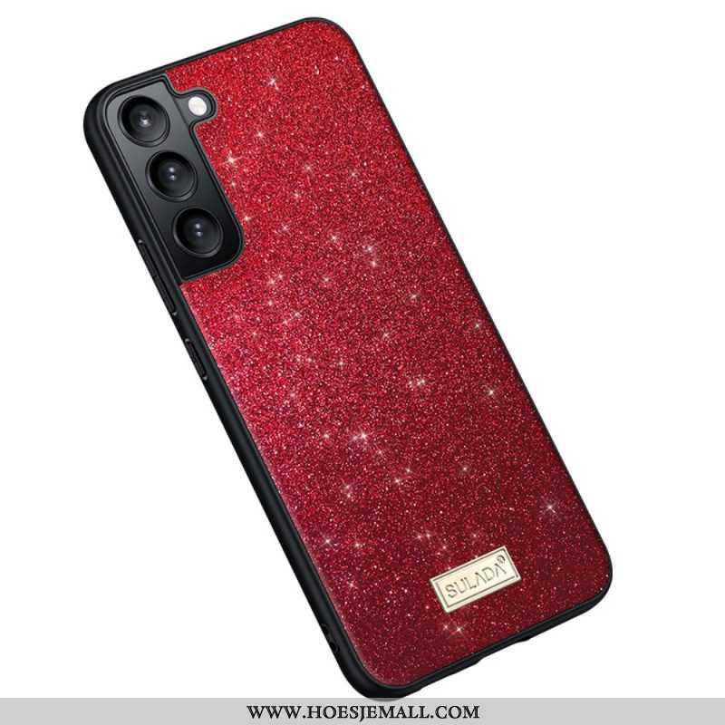 Hoesje voor Samsung Galaxy S22 5G Sulada-pailletten