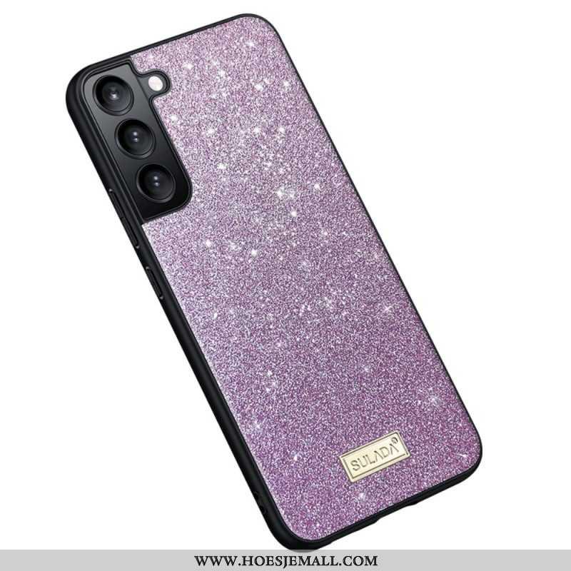 Hoesje voor Samsung Galaxy S22 5G Sulada-pailletten