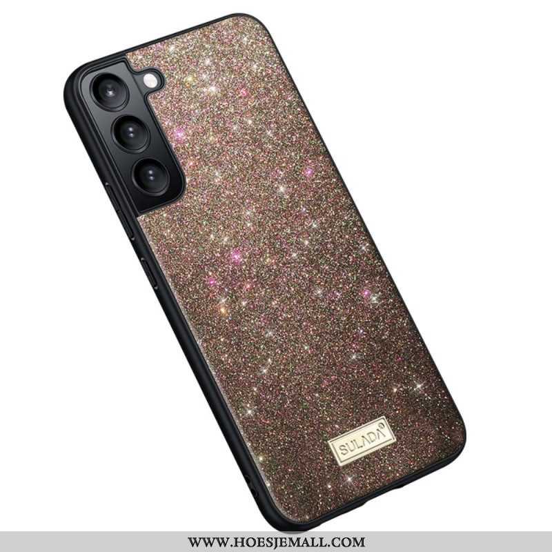 Hoesje voor Samsung Galaxy S22 5G Sulada-pailletten