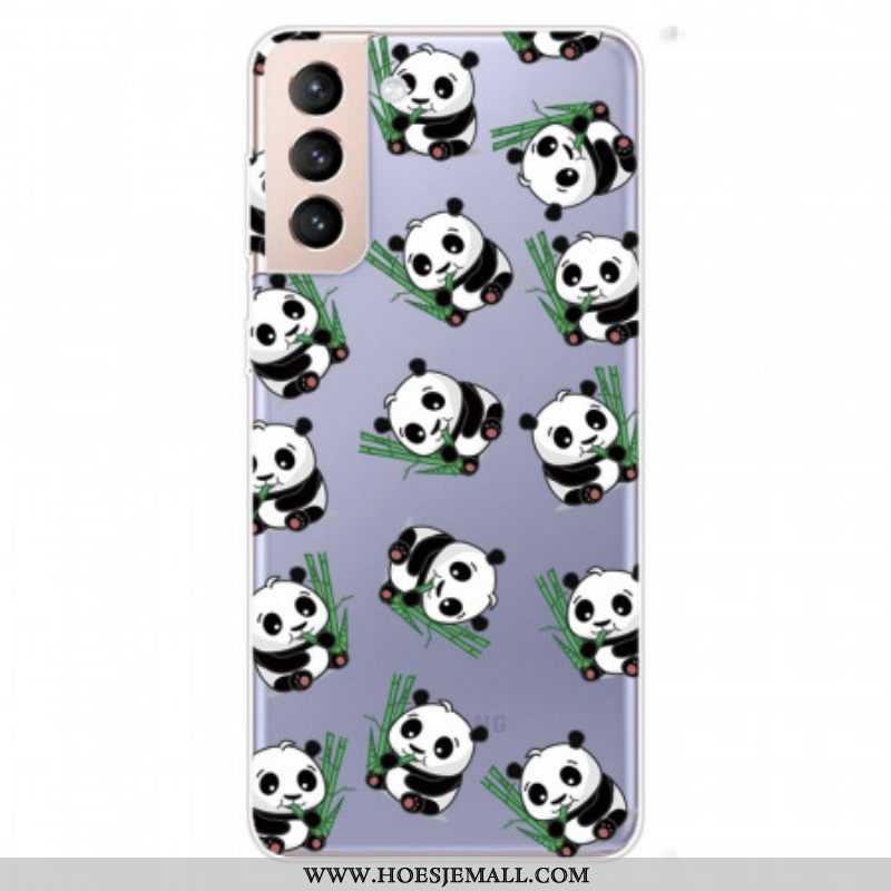 Hoesje voor Samsung Galaxy S22 5G Kleine Panda's