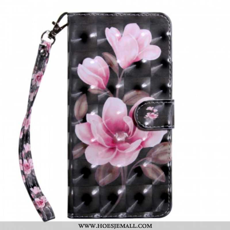 Folio-hoesje voor Samsung Galaxy S22 5G Bloesem Bloemen