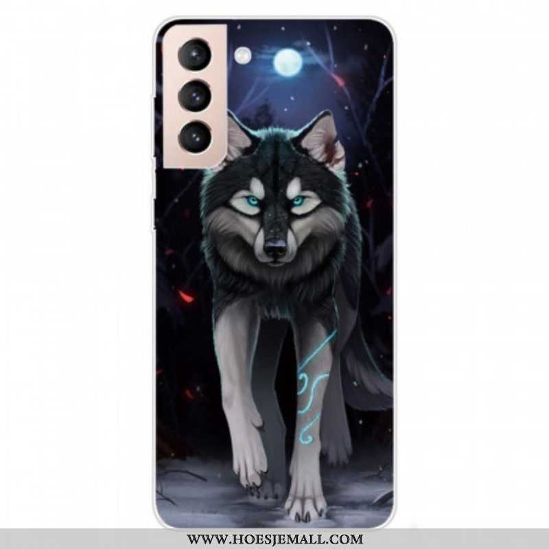 Hoesje voor Samsung Galaxy S22 5G Koninklijke Wolf