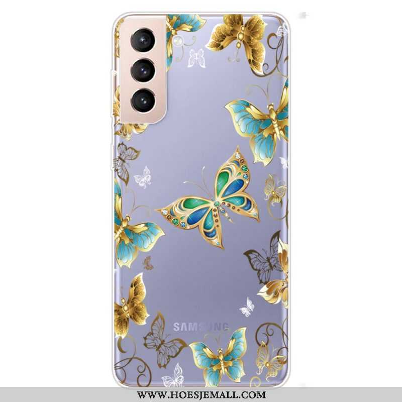 Hoesje voor Samsung Galaxy S22 5G Ontwerp Vlinders