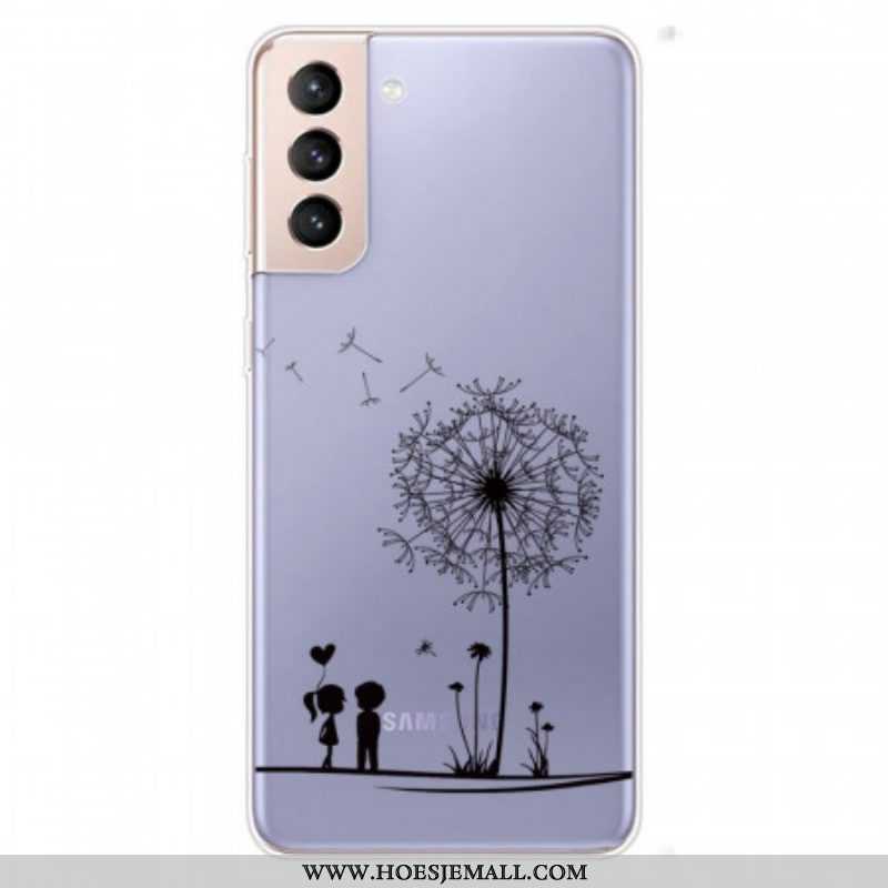 Hoesje voor Samsung Galaxy S22 5G Paardebloem Liefde