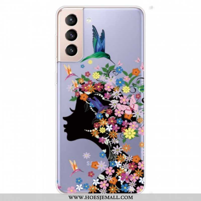 Hoesje voor Samsung Galaxy S22 5G Mooi Bloemhoofd