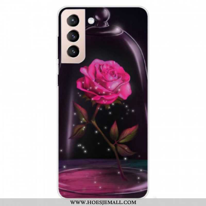 Hoesje voor Samsung Galaxy S22 5G Magisch Roze