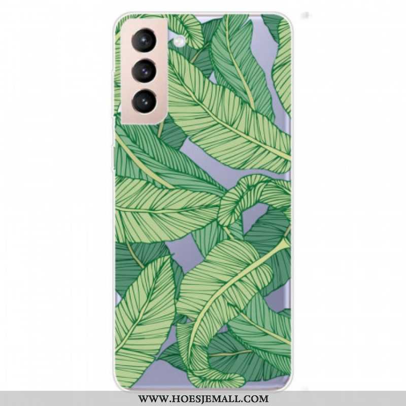 Hoesje voor Samsung Galaxy S22 5G Aquarel Cactussen