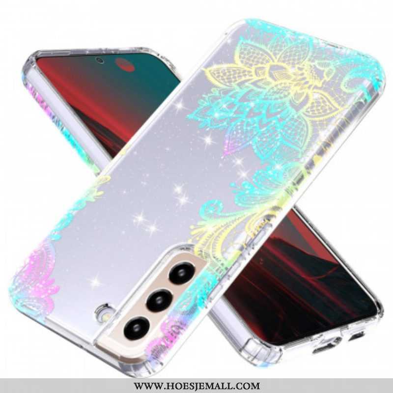 Hoesje voor Samsung Galaxy S22 5G Flexibele Siliconen Mandala