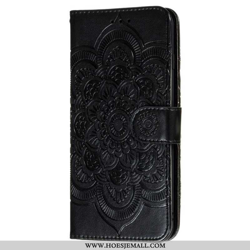 Folio-hoesje voor Samsung Galaxy S22 Plus 5G Volledige Mandala