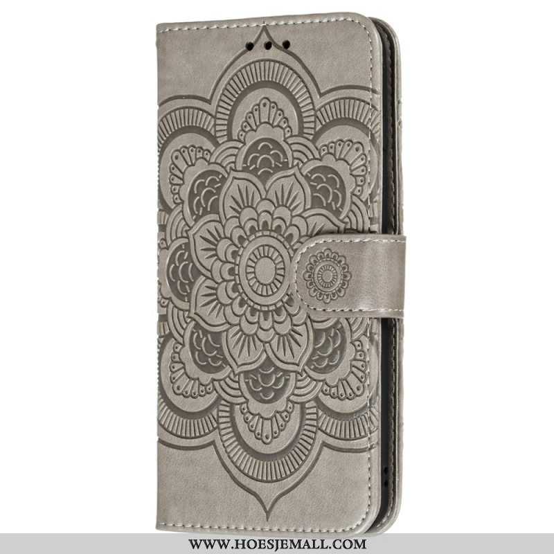 Folio-hoesje voor Samsung Galaxy S22 Plus 5G Volledige Mandala