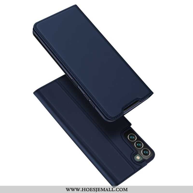 Bescherming Hoesje voor Samsung Galaxy S22 Plus 5G Folio-hoesje Skinpro Dux Ducis