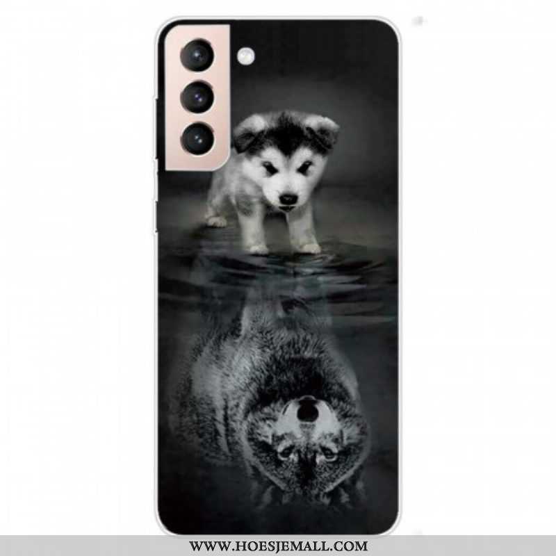 Hoesje voor Samsung Galaxy S22 Plus 5G Puppy-droom