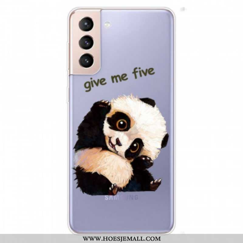 Hoesje voor Samsung Galaxy S22 Plus 5G Panda Geef Me Vijf