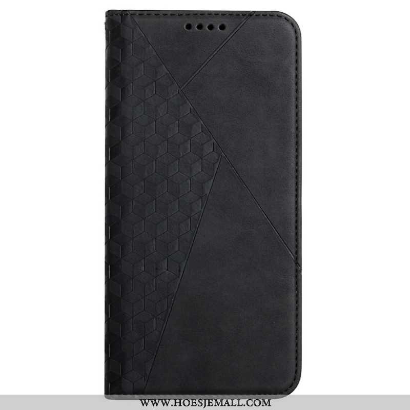 Bescherming Hoesje voor Samsung Galaxy S22 Plus 5G Folio-hoesje Leerstijl Met Diamanttextuur