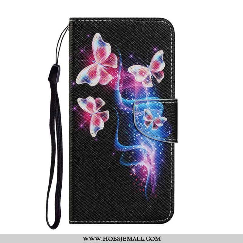 Flip Case voor Samsung Galaxy S22 Plus 5G Magische Vlinders