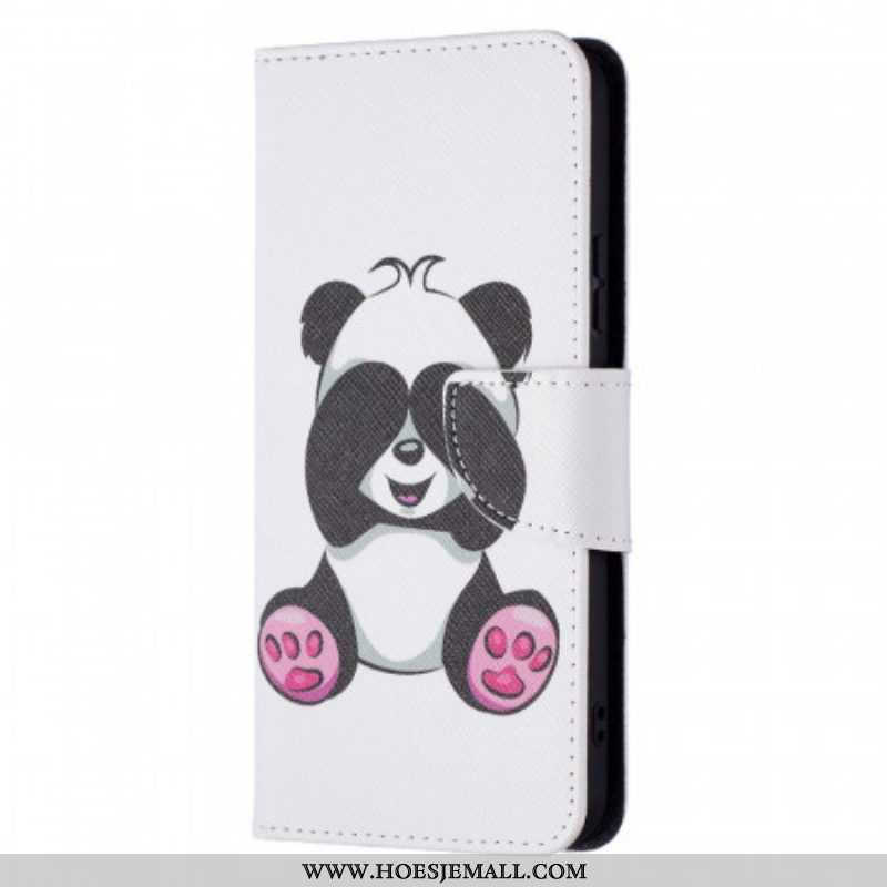 Folio-hoesje voor Samsung Galaxy S22 Plus 5G Panda-plezier