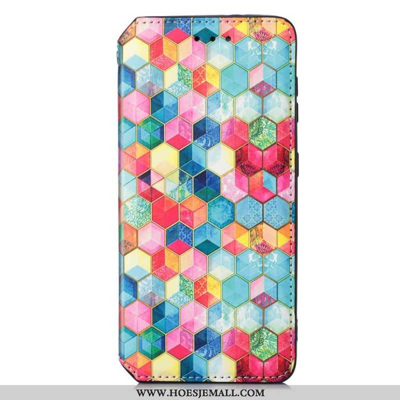 Bescherming Hoesje voor Samsung Galaxy S22 Plus 5G Folio-hoesje Caseneo Rfid-ontwerp