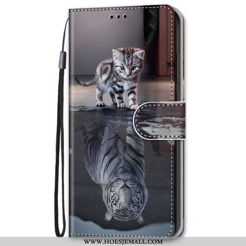 Leren Hoesje voor Samsung Galaxy S22 Plus 5G De Mooiste Katten