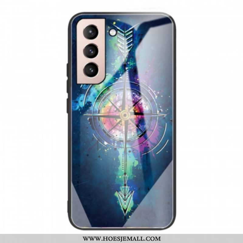 Telefoonhoesje voor Samsung Galaxy S22 Plus 5G Pijl Van Gehard Glas