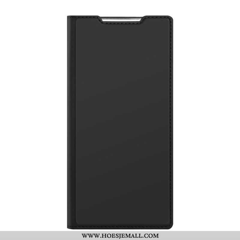 Bescherming Hoesje voor Samsung Galaxy S22 Ultra 5G Folio-hoesje Skinpro Dux Ducis