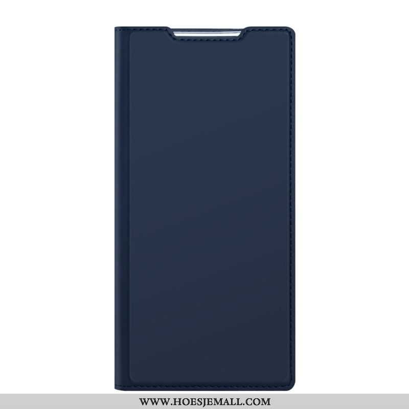 Bescherming Hoesje voor Samsung Galaxy S22 Ultra 5G Folio-hoesje Skinpro Dux Ducis