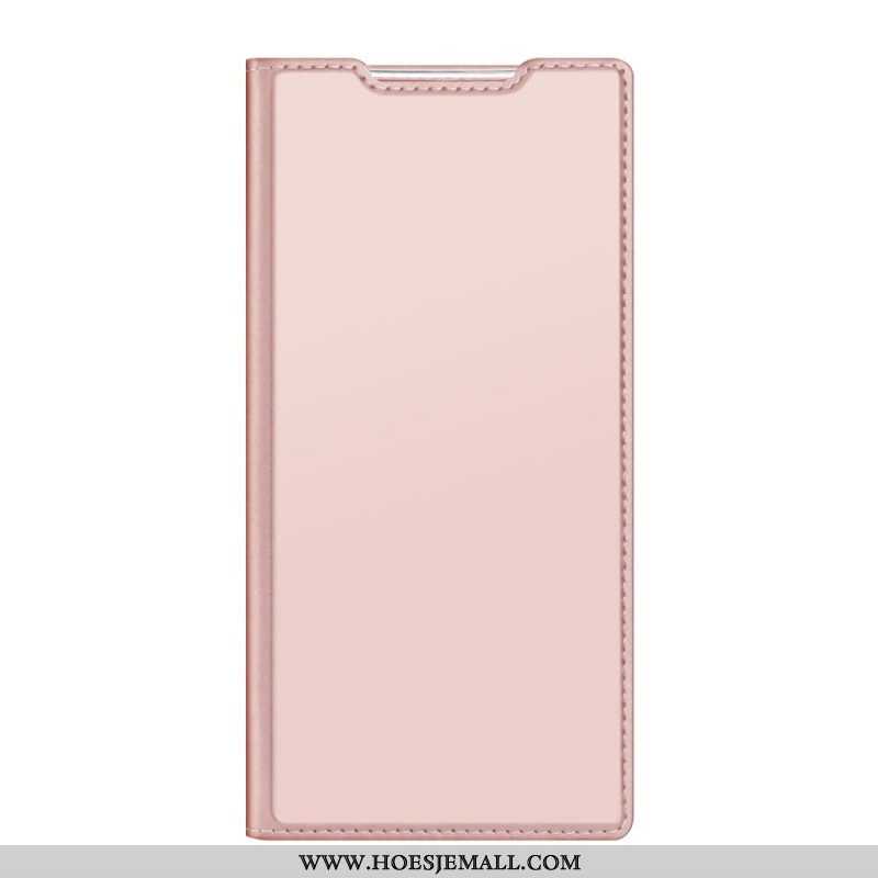 Bescherming Hoesje voor Samsung Galaxy S22 Ultra 5G Folio-hoesje Skinpro Dux Ducis