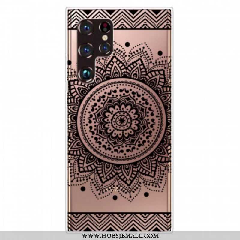 Hoesje voor Samsung Galaxy S22 Ultra 5G Mooie Mandala