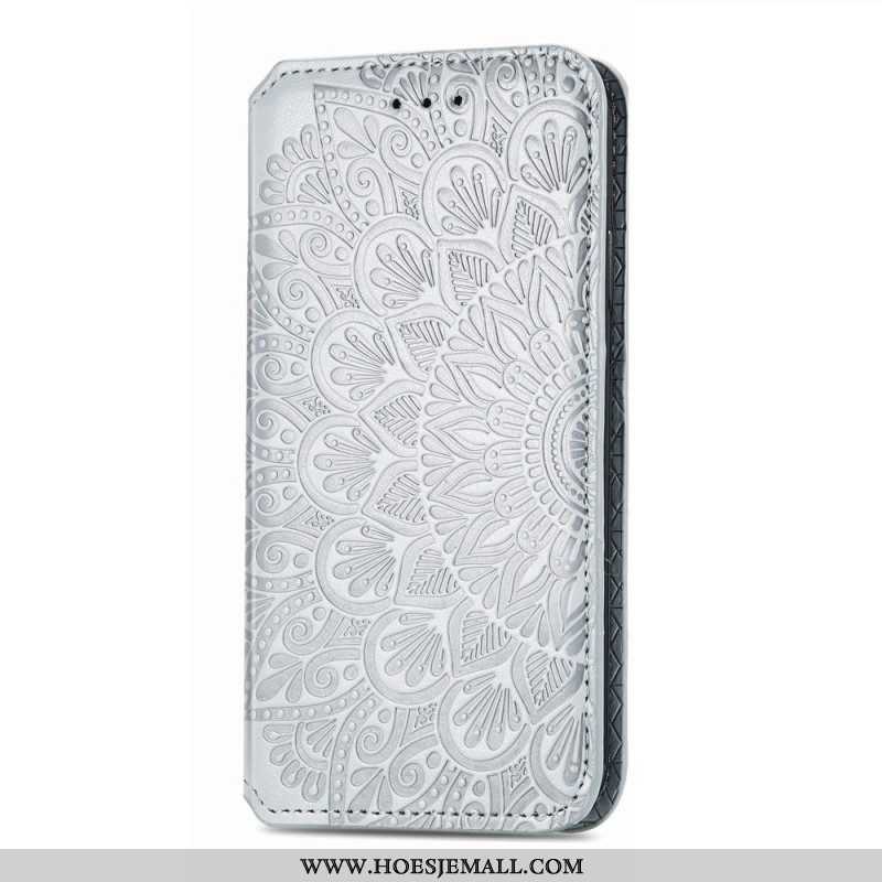 Bescherming Hoesje voor Samsung Galaxy S22 Ultra 5G Folio-hoesje Mandala