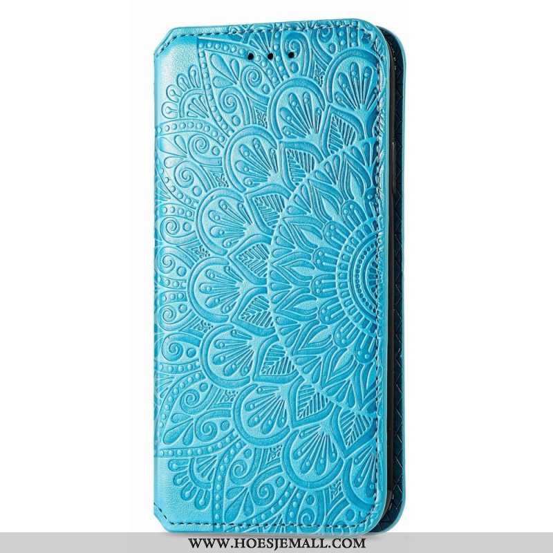 Bescherming Hoesje voor Samsung Galaxy S22 Ultra 5G Folio-hoesje Mandala