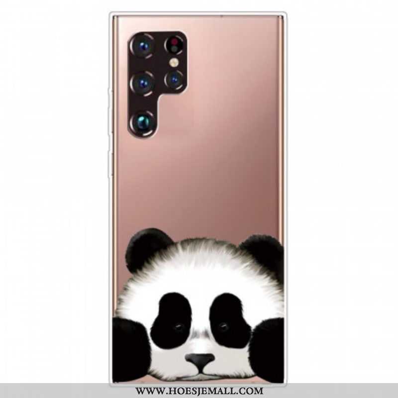 Hoesje voor Samsung Galaxy S22 Ultra 5G Naadloze Panda