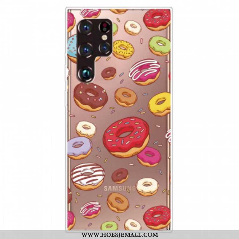 Telefoonhoesje voor Samsung Galaxy S22 Ultra 5G Hou Van Donuts