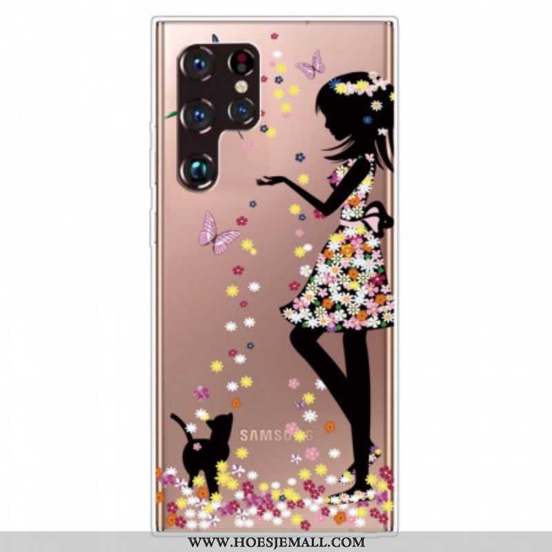 Hoesje voor Samsung Galaxy S22 Ultra 5G Magische Vrouw