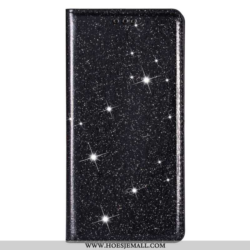 Bescherming Hoesje voor Samsung Galaxy S23 5G Folio-hoesje Paillettenstijl