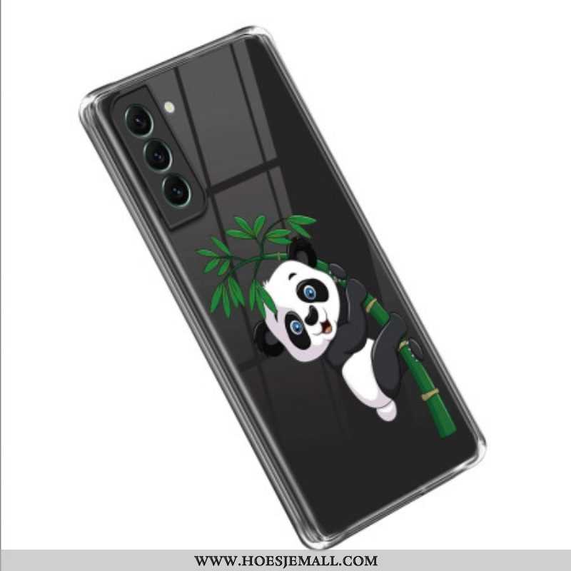 Hoesje voor Samsung Galaxy S23 5G Naadloze Panda Op Bamboe