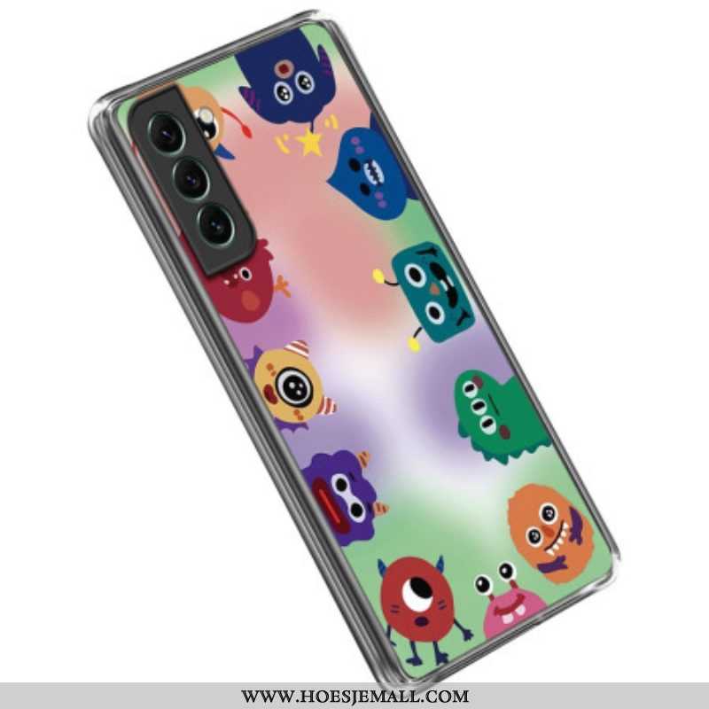 Hoesje voor Samsung Galaxy S23 5G Flexibele Kleine Monsters