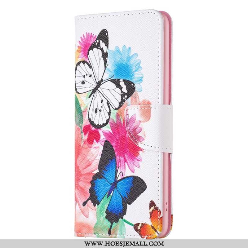 Folio-hoesje voor Samsung Galaxy S23 5G Vlinders