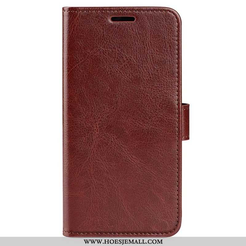 Folio-hoesje voor Samsung Galaxy S23 5G Vintage Leereffect