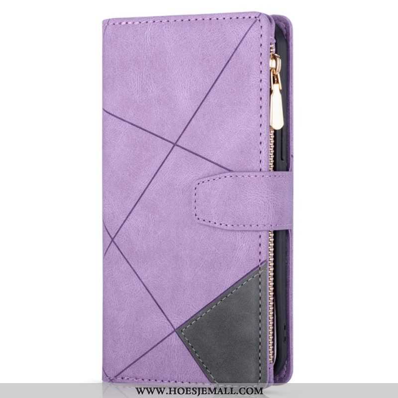 Flip Case voor Samsung Galaxy S23 5G Portemonnee Leren Met Ketting Portemonnee Met Volledige Riem