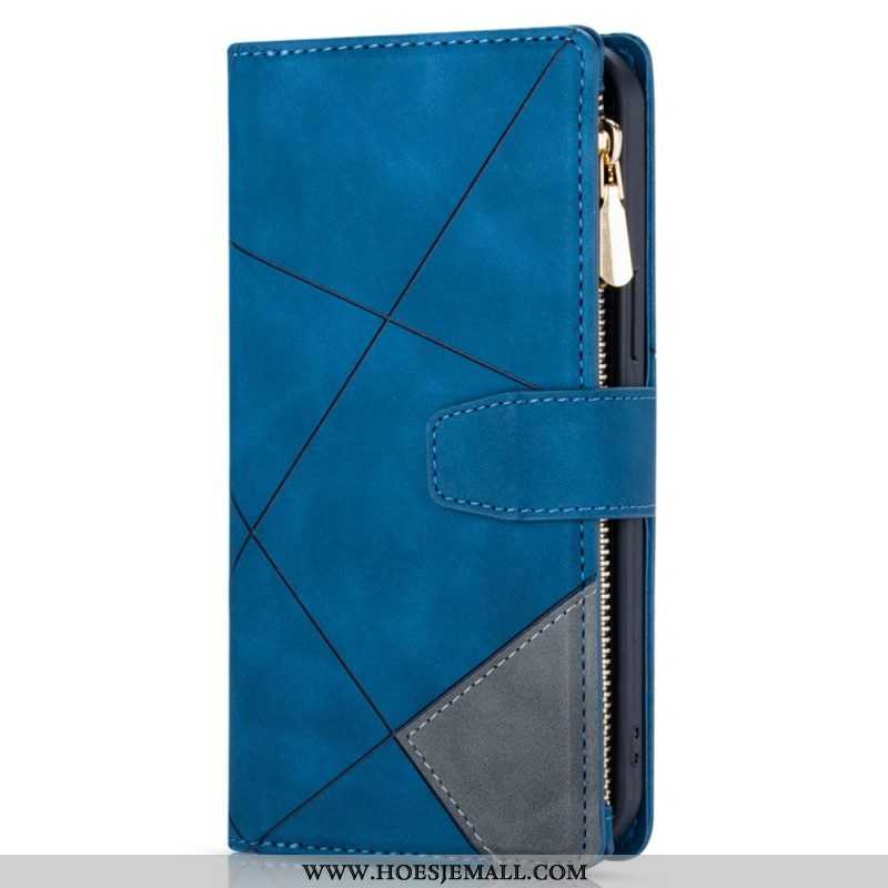 Flip Case voor Samsung Galaxy S23 5G Portemonnee Leren Met Ketting Portemonnee Met Volledige Riem