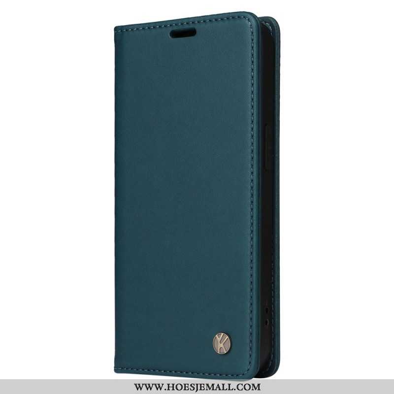 Bescherming Hoesje voor Samsung Galaxy S23 5G Folio-hoesje Yikatu