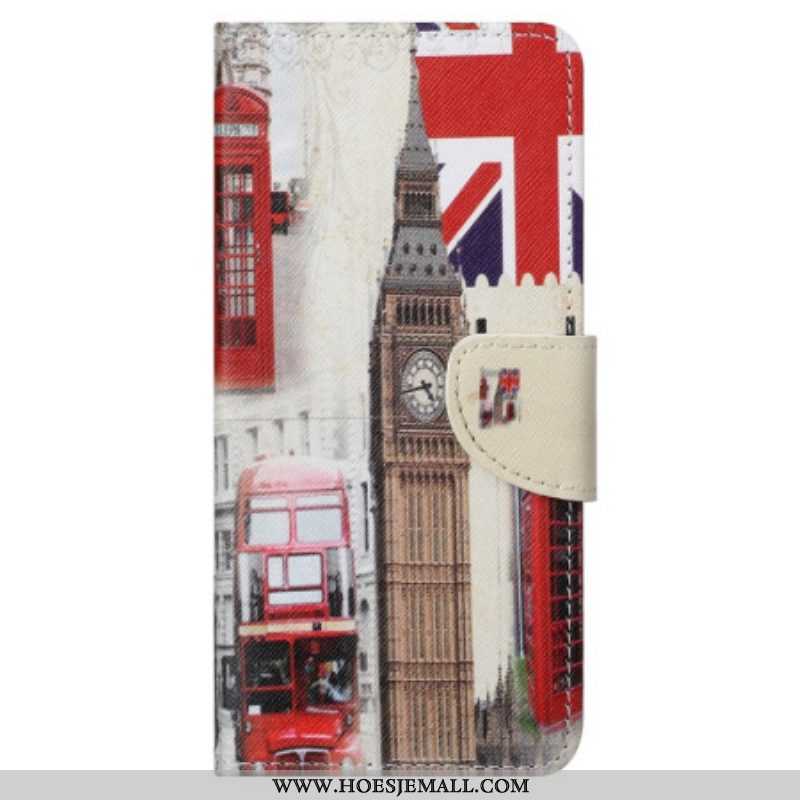 Flip Case voor Samsung Galaxy S23 5G Londen