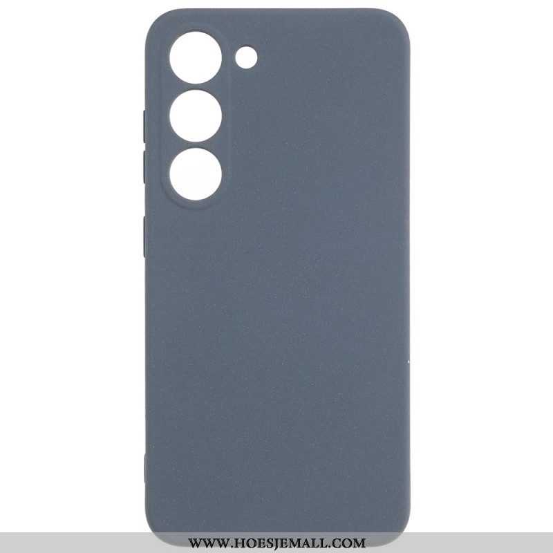 Hoesje voor Samsung Galaxy S23 5G Flexibele Siliconen Mat