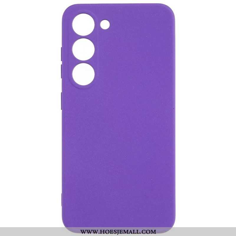 Hoesje voor Samsung Galaxy S23 5G Flexibele Siliconen Mat