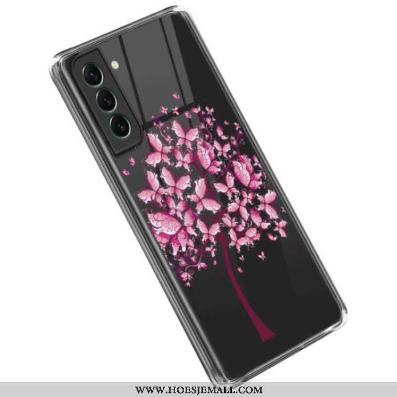 Telefoonhoesje voor Samsung Galaxy S23 5G Naadloze Roze Boom