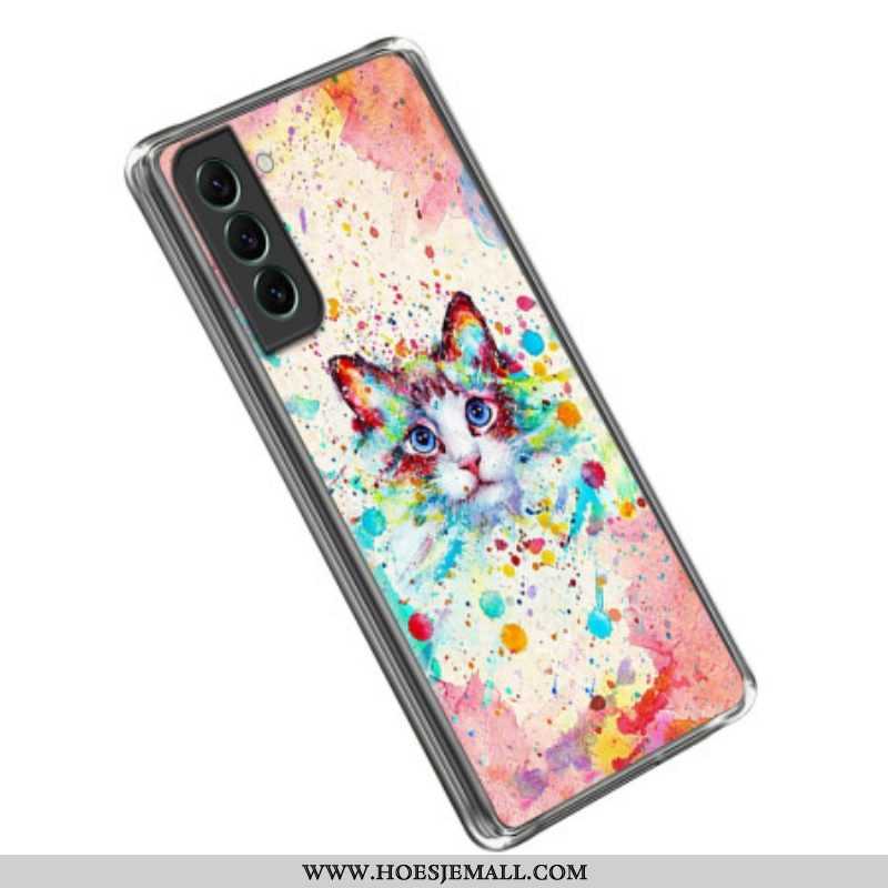 Hoesje voor Samsung Galaxy S23 5G Katten Kunst