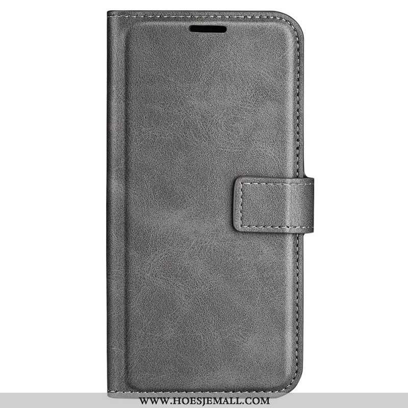 Leren Hoesje voor Samsung Galaxy S23 5G Stijl Leer Kleur