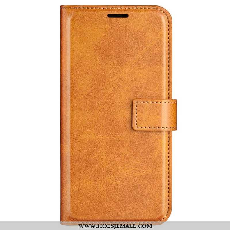 Leren Hoesje voor Samsung Galaxy S23 5G Stijl Leer Kleur