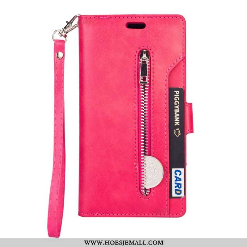 Folio-hoesje voor Samsung Galaxy S23 5G Met Ketting Lanyard Portemonnee