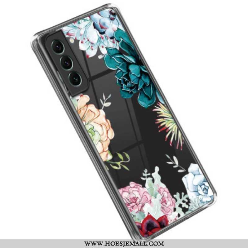 Telefoonhoesje voor Samsung Galaxy S23 5G Naadloos Boeket Bloemen