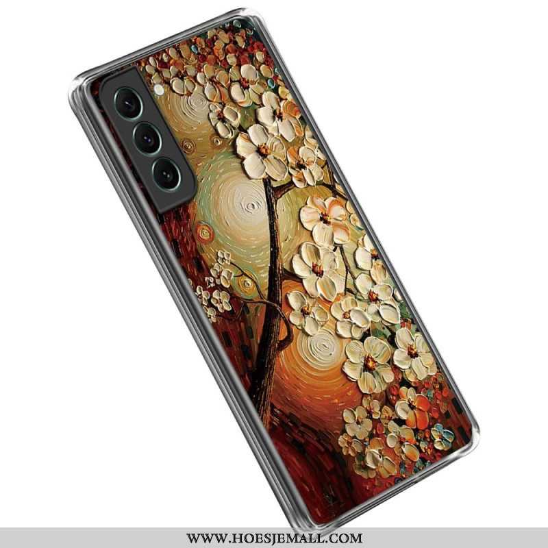 Hoesje voor Samsung Galaxy S23 5G Flexibele Bloemen